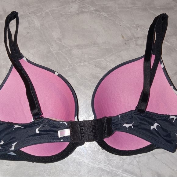 Victoria's secret where everywhere lightly lined 32C with dog design - Picture 6 of 6